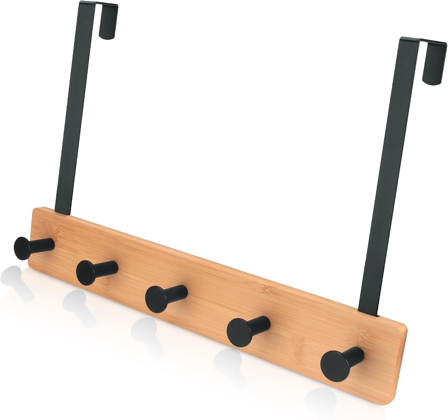Bamboo Over-The-Door Hanging Rack